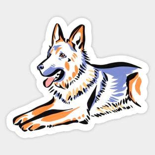 German Shepherd Dog Sticker